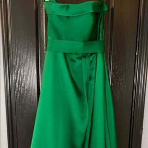 Cinderella Divine Green Evening Gown